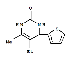 2(1H)-pyrimidinone,5-ethyl-3,4-dihydro-6-methyl-4-(2-thienyl)-(9ci) Structure,728004-19-1Structure