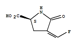 (9ci)-4-(氟亚甲基)-5-氧代-L-脯氨酸结构式_728034-35-3结构式