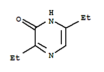 (9ci)-3,6-二乙基-2(1H)-吡嗪酮结构式_72876-11-0结构式