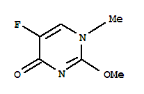 (9ci)-5-氟-2-甲氧基-1-甲基-4(1H)-嘧啶酮结构式_729593-67-3结构式