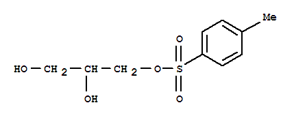 (R,s)-1-甲苯磺酰甘油结构式_73073-07-1结构式