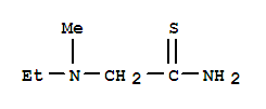 (9ci)-2-(乙基甲基氨基)-乙烷硫代酰胺结构式_730917-63-2结构式