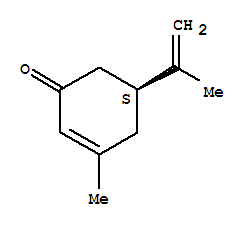 (5s)-(9ci)-3-甲基-5-(1-甲基乙烯)-2-环己烯-1-酮结构式_731811-35-1结构式