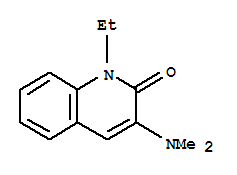 (9ci)-3-(二甲基氨基)-1-乙基-2(1H)-喹啉酮结构式_732206-73-4结构式