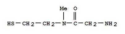(9ci)-2-氨基-n-(2-疏基乙基)-n-甲基-乙酰胺结构式_732215-01-9结构式