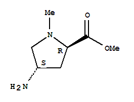 (4s)-(9ci)-4-氨基-1-甲基-D-脯氨酸甲酯结构式_732241-85-9结构式