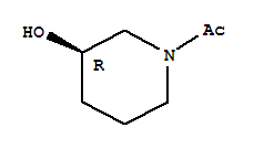 1-((R)-3-羟基-哌啶-1-基)-乙酮结构式_732245-90-8结构式