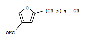 (9ci)-5-(3-羟基丙基)-3-呋喃羧醛结构式_732284-23-0结构式