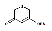 (9ci)-5-乙氧基-2H-硫代吡喃-3(6h)-酮结构式_73269-10-0结构式