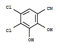 (9ci)-4,5-二氯-2,3-二羟基-苯甲腈结构式_73275-91-9结构式