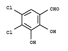 (9ci)-4,5-二氯-2,3-二羟基-苯甲醛结构式_73275-97-5结构式