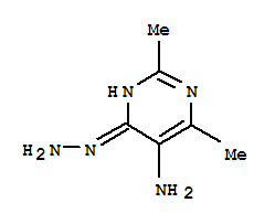 (9ci)-5-氨基-2,6-二甲基-4(1H)-嘧啶酮结构式_732925-33-6结构式
