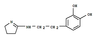 (9ci)-4-[2-[(3,4-二氢-2H-吡咯-5-基)氨基]乙基]-1,2-苯二醇结构式_732966-96-0结构式