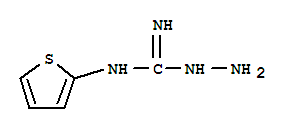 n-2-噻吩-肼羧酰胺结构式_734486-44-3结构式 n-2-噻吩-肼羧酰胺结构式_734486-44-3结构式
