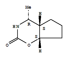 (9ci)-六氢-4-甲基-环戊并[e]-1,3-噁嗪-2(3h)-酮结构式_73516-67-3结构式
