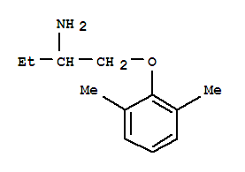 (9ci)-1-(2,6-二甲基苯氧基)-2-丁胺结构式_735205-88-6结构式