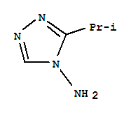 (9ci)-3-(1-甲基乙基)-4H-1,2,4-噻唑-4-胺结构式_735212-04-1结构式