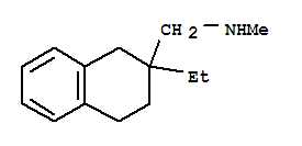 (9ci)-2-乙基-1,2,3,4-四氢-n-甲基-2-萘甲胺结构式_735236-35-8结构式