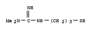 (9ci)-n-(3-疏基丙基)-N,N-二甲基-胍结构式_735253-59-5结构式