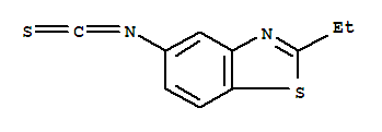 (9ci)-2-乙基-5-异硫代氰酰基-苯并噻唑结构式_73529-91-6结构式