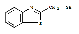 2-苯并噻唑甲烷硫醇(6ci,9ci)结构式_73544-70-4结构式