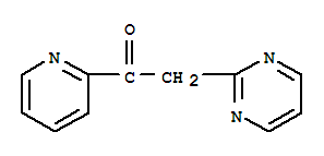 (9ci)-1-(2-吡啶)-2-(2-嘧啶)-乙酮结构式_73569-08-1结构式