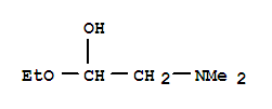 (9ci)-2-(二甲基氨基)-1-乙氧基-乙醇结构式_736087-98-2结构式