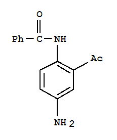 (4ci)-2-乙酰基-4-氨基-苯甲酰基苯胺结构式_736145-09-8结构式