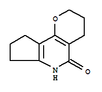 (9ci)-3,4,6,7,8,9-六氢-环戊并[b]吡喃并[2,3-d]吡啶-5(2H)-酮结构式_736185-06-1结构式