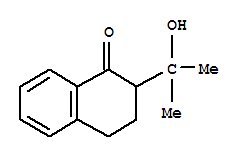 3,4-二氢-2-(1-羟基-1-甲基乙基)-1(2H)-萘酮结构式_73652-77-4结构式