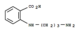 (9ci)-2-[(3-氨基丙基)氨基]-苯甲酸结构式_736904-63-5结构式
