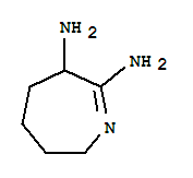 (9ci)-3,4,5,6-四氢-2H-氮杂卓-6,7-二胺结构式_736909-60-7结构式