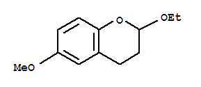 (9ci)-2-乙氧基-3,4-二氢-6-甲氧基-2H-1-苯并吡喃结构式_736985-90-3结构式