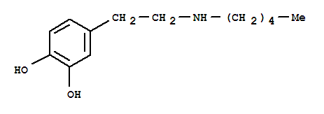 (9ci)-4-[2-(戊基氨基)乙基]-1,2-苯二醇结构式_737706-56-8结构式