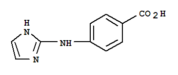 4-(1H-咪唑-2-基氨基)-苯甲酸结构式_737732-00-2结构式