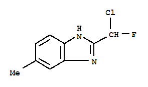 (9ci)-2-(氯氟甲基)-5-甲基-1H-苯并咪唑结构式_73774-30-8结构式