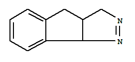 3,3a,4,8b-四氢-茚并[1,2-c]吡唑结构式_73774-58-0结构式