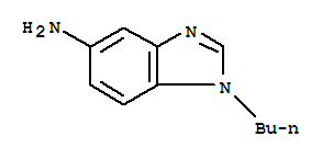 (9ci)-1-丁基-1H-苯并咪唑-5-胺结构式_73857-61-1结构式