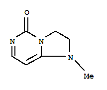 (9ci)-2,3-二氢-1-甲基-咪唑并[1,2-c]嘧啶-5(1h)-酮结构式_739324-86-8结构式