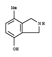 (9ci)-2,3-二氢-7-甲基-1H-异吲哚-4-醇结构式_739365-32-3结构式