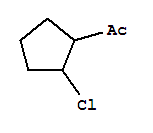 (9ci)-1-(2-氯环戊基)-乙酮结构式_73945-56-9结构式