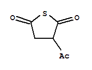 2,5-Thiophenedione, 3-acetyldihydro-(9ci)Structure,73964-74-6Structure 2,5-Thiophenedione, 3-acetyldihydro-(9ci) Structure,73964-74-6Structure