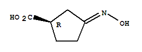 (r)-(9ci)-3-(羟基亚氨基)-环戊烷羧酸结构式_73994-55-5结构式