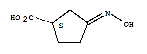 (s)-(9ci)-3-(羟基亚氨基)-环戊烷羧酸结构式_73994-56-6结构式