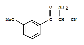 (9ci)-alpha-氨基-3-甲氧基-beta-氧代-苯丙腈结构式_740035-73-8结构式