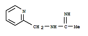 (9ci)-n-(2-吡啶甲基)-盐酸乙脒结构式_740081-89-4结构式