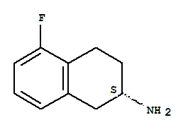 (s)-(9ci)-5-氟-1,2,3,4-四氢-2-萘胺结构式_740779-66-2结构式