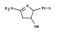 (9ci)-3,4-二氢-3-甲基-2-丙基-2H-吡咯-5-胺结构式_740780-64-7结构式
