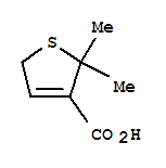 (9ci)-2,5-二氢-2,2-二甲基-3-噻吩羧酸结构式_740796-46-7结构式