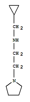 (9ci)-n-(环丙基甲基)-1-吡咯烷乙胺结构式_741698-54-4结构式
